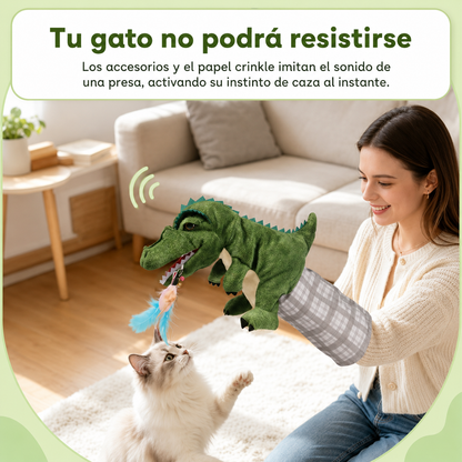 Michi Fighter 🦖 Descarga su energía sin lastimarte