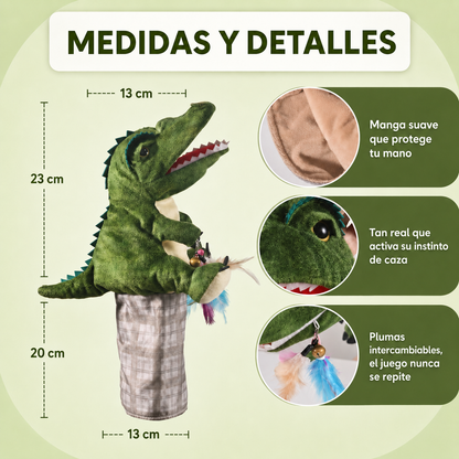 Michi Fighter 🦖 Descarga su energía sin lastimarte